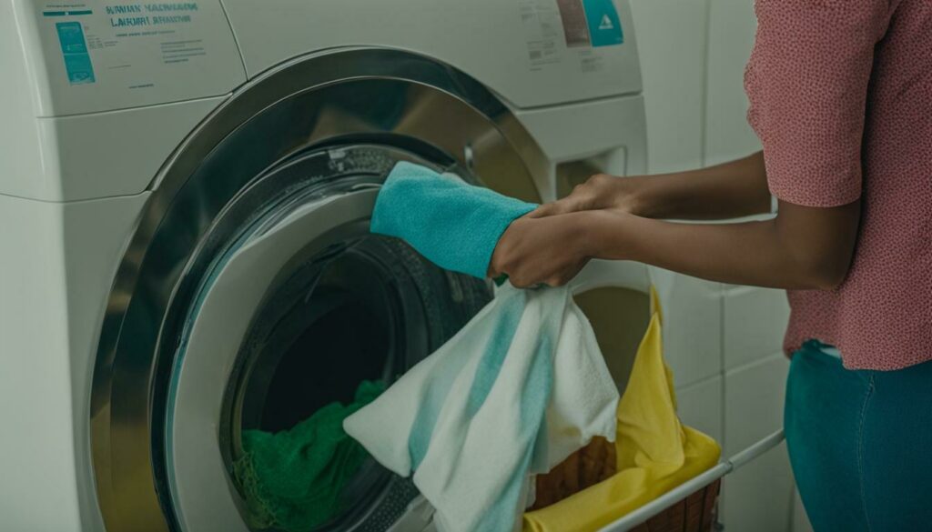 how to clean a public washing machine before use