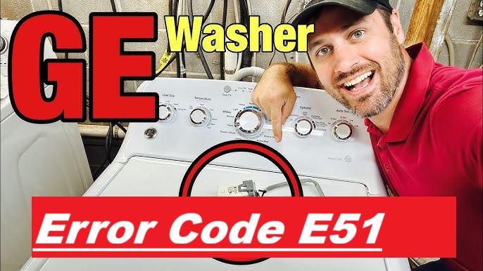 GE Washer Error Code E51 – Drive Belt Failure Fix
