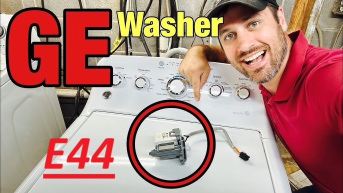 Ge Washer Error Code E44 Control Knob Error Solved