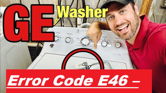 Ge Washer Error Code E46 Pressure Switch Problem