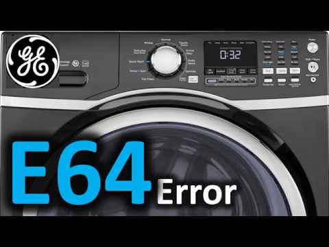 Ge Washer Error Code E64 Nvm Memory Error Reset 1