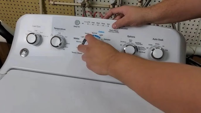 GE Washer Error Code PF – Power Failure Reset Steps